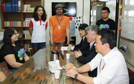 Docentes e discentes apresentaram o curso da Ufam